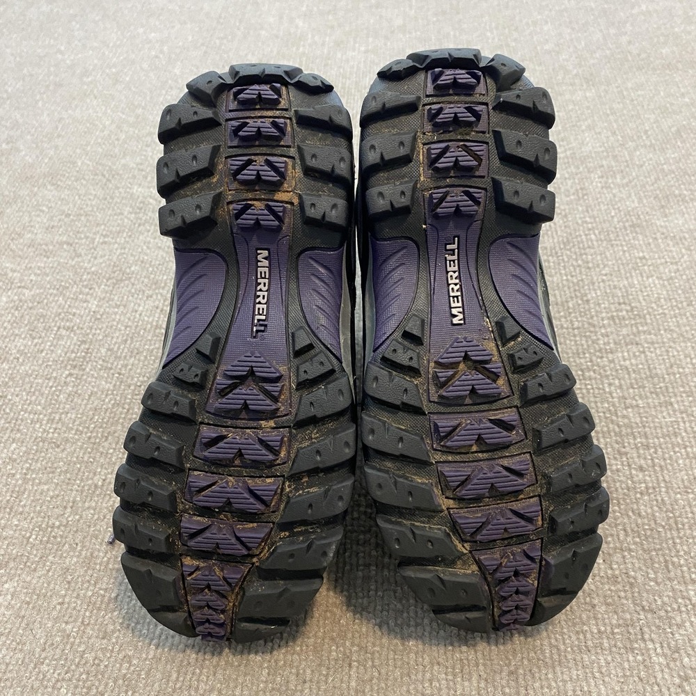 Merrell Whiteout 8 Snow Boots Womens Size 7 Black Waterproof Mid Calf‎ Lace Up - Picture 12 of 14